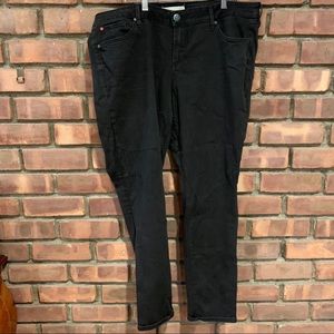SLINK plus size black jeans